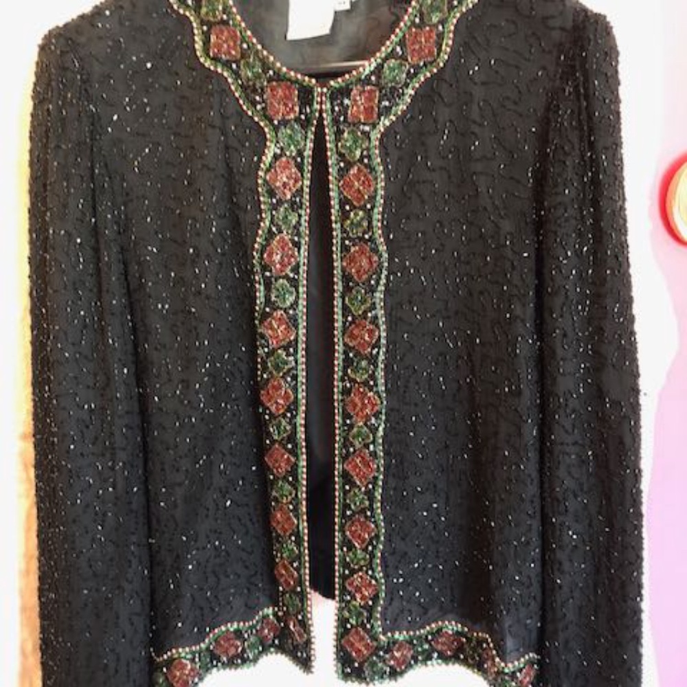 Vintage Papell Boutique evening jacket